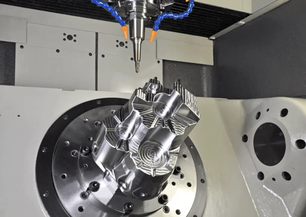 5-axis CNC milling